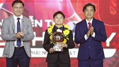 Tân Quả bóng vàng Nguyễn Thị Bích Thuỳ: ‘Ở nơi xa, có lẽ ba đang chung vui cùng con!’